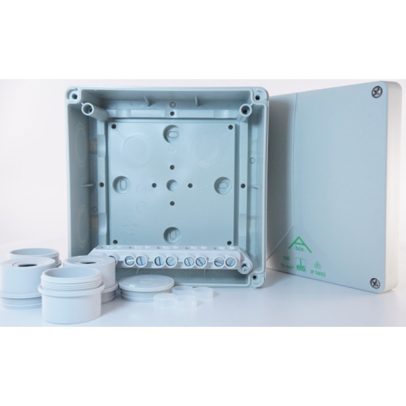 Влагозащищенная клеммная коробка Spelsberg Abox 100-10² (sp81041001) IP65 с клеммником
