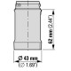 Зелений проблисковий модуль сигнальної колони Eaton SL4-BL230-G 230В Ø40мм