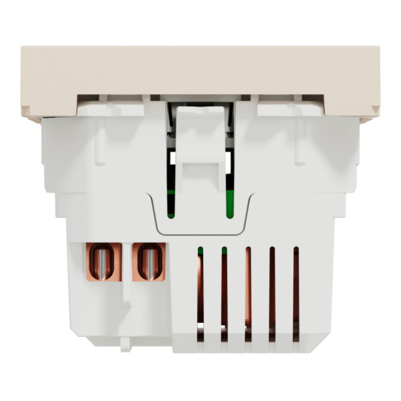 Розетка Schneider Electric Unica New NU341844 2 USB 2.1А 2м бежевая