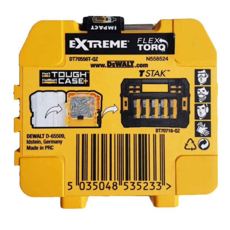 Ударні біти DeWALT Torsion Tic Tac PZ2х25мм (25шт)