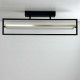 Светильник LED smart PRADA+пульт 60W 3000-5000K IP20 прямоугольник черно-золотой Violux ( 220725 )