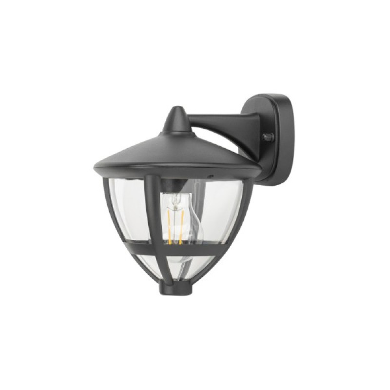 Вуличний світильник Nowodvorski 10495 Amelia E27 1x10W IP44 чорний