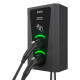 Однофазна зарядна станція для електромобілів Octa Energy SW214-C2-C2 Smart Wall на 14кВт із 2 портами (Type 2 Type 2)