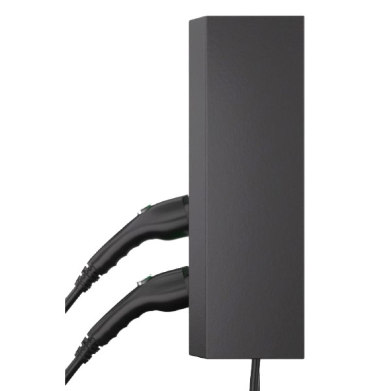 Однофазна зарядна станція для електромобілів Octa Energy SW214-C2-C2 Smart Wall на 14кВт із 2 портами (Type 2 Type 2)
