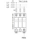 ПЗІП NOARK Ex9UE1+2 1+2 (B+C) 50кА 275В AC 3P (103338)