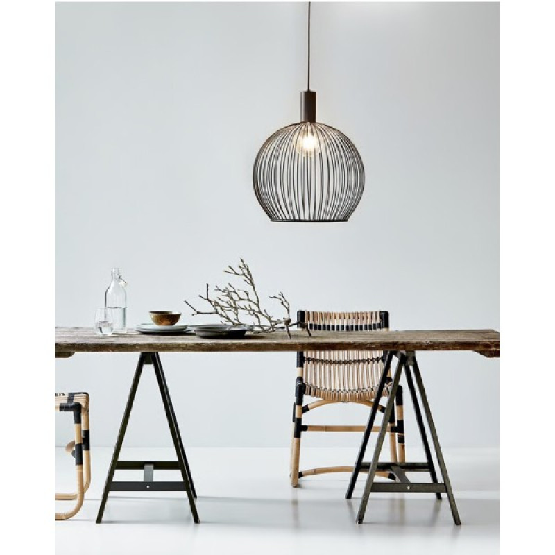 Підвісний світильник, люстра Nordlux 84263003 Aver E27 1x60W IP20 чорний