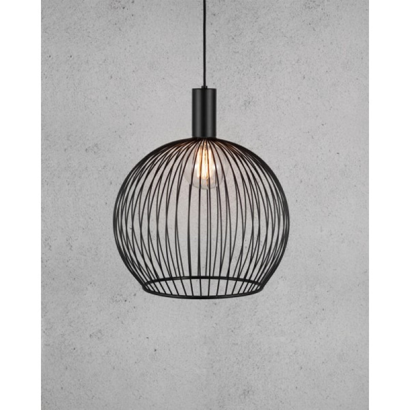 Підвісний світильник, люстра Nordlux 84263003 Aver E27 1x60W IP20 чорний