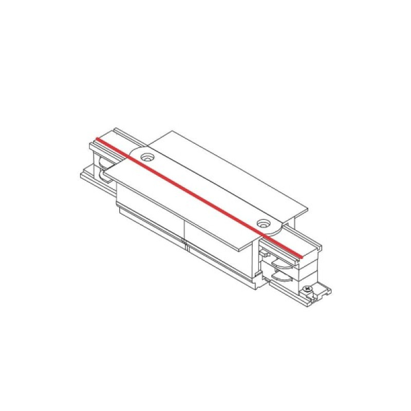 З'єднувач Nowodvorski 8685 CTLS Recessed Power Straight Connector IP20 чорний