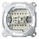 Механизм выключателя 2-клавишный Merten, MTN3116-0000