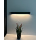 Бра, настінний світильник Nowodvorski 7562 Straight Wall LED T8LED 1x11W 3000K 1700Lm IP20 графітовий