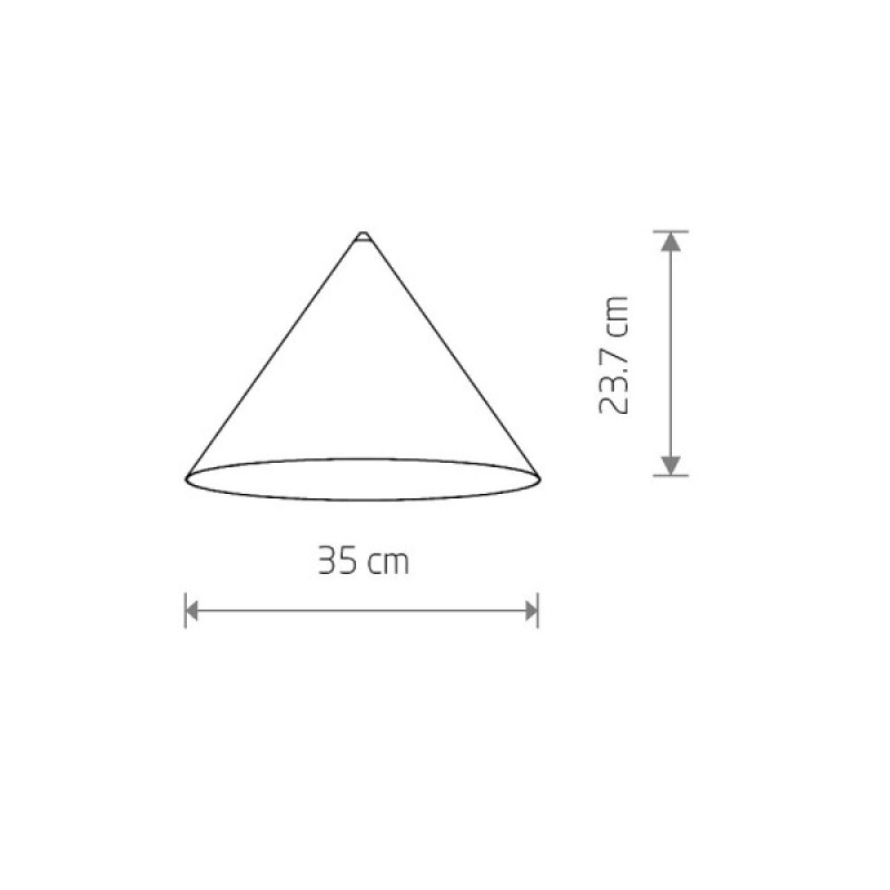 Плафон Nowodvorski Cameleon 11502 Zenith M GU10 1x10W IP20 Теракотовий