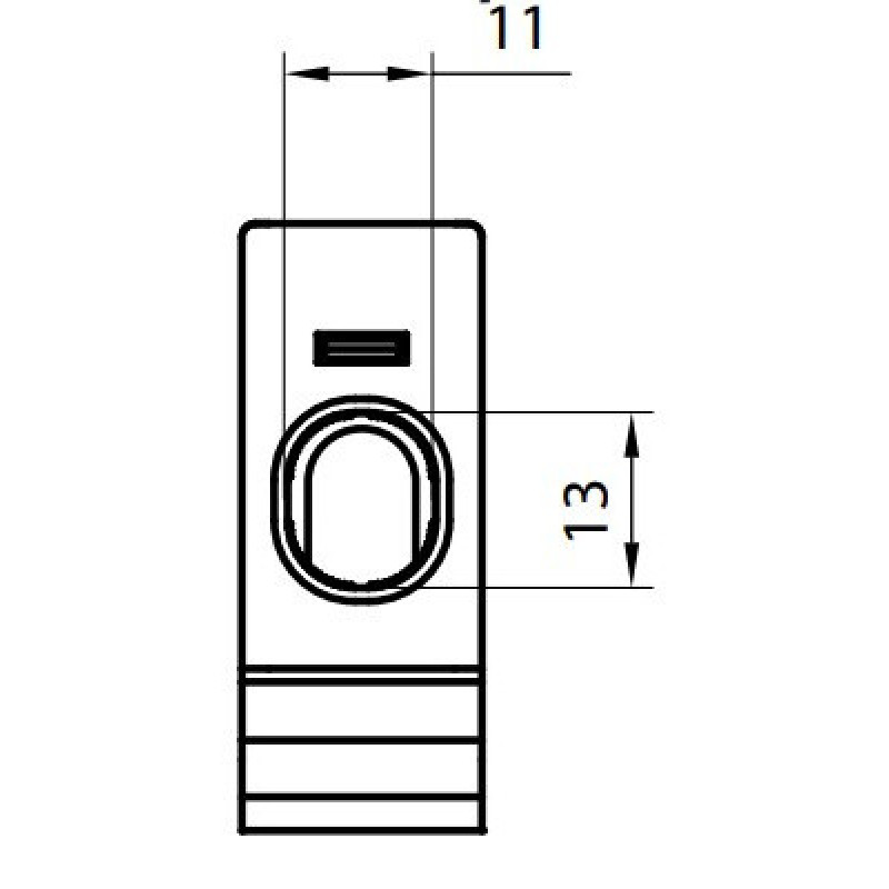 Распределительный блок ETI 001102421 EDBS-50B/PE (150А 16-70мм²)