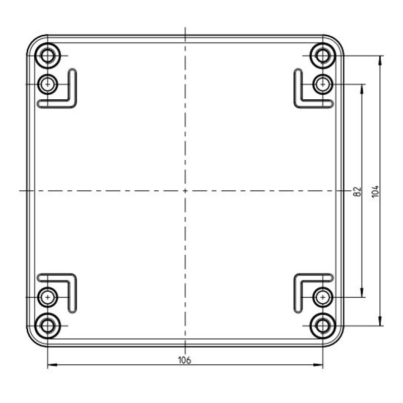 Пустая металлическая соединительная коробка Spelsberg AL 1212-8 (sp15000901) IP66