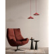Підвісний світильник, люстра TK Lighting 11695 Lume S GX53 1x11W IP20 бургунді