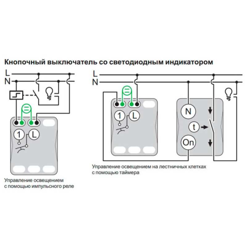 Кнопковий вимикач Schneider Electric MUR39127 з підсвічуванням IP55 (білий)