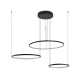 Люстра Nowodvorski 10817 Circolo LED 3x45W 3000K 1600Lm IP20 чорна
