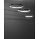 Люстра Nowodvorski 10817 Circolo LED 3x45W 3000K 1600Lm IP20 чорна