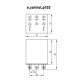 Разъем модульный E.Next e.control.p103s 10А на 3 группы контактов