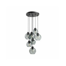Люстра TK Lighting 10207 Cubus E27 7x15W IP20 дымчатая