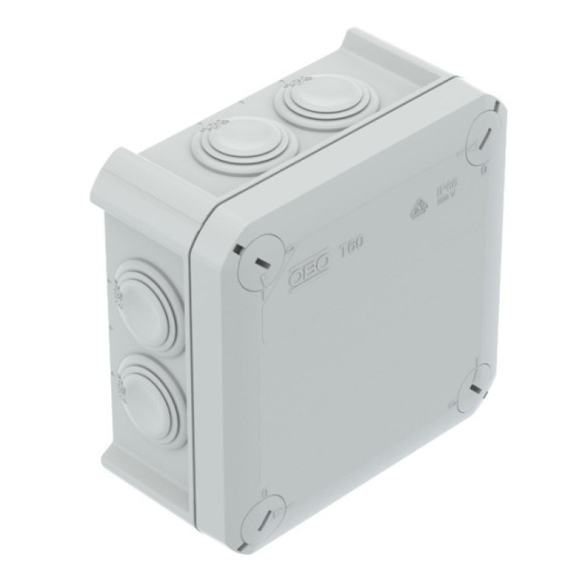 Распределительная коробка OBO Bettermann Т 60 114х114х57мм IP66 (2007061)