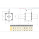 Запобіжник ETI 004334220 M2UQU-N/315A/690V aR (50kA)