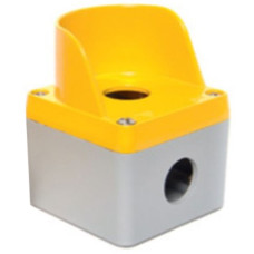 Одноместный алюминиевый кнопочный пост с козырьком TP Electric 3390-830-0600 72x72x57мм IP67