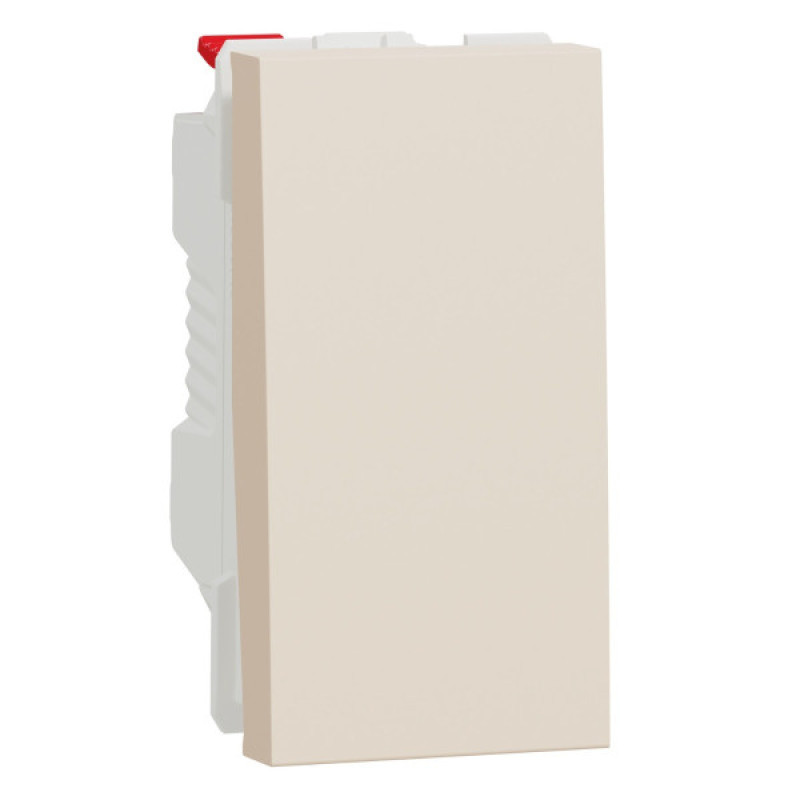 Кнопка вимикача Schneider Electric Unica New NU310644 10А 1м бежева