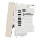 Кнопка вимикача Schneider Electric Unica New NU310644 10А 1м бежева