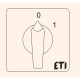 Кулачковий перемикач ETI 004773058 CS 40 90 U LK (1p "0-1" 40A)