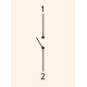 Кулачковий перемикач ETI 004773058 CS 40 90 U LK (1p "0-1" 40A)
