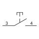 Одноместный пост управления Promfactor FP4-BOX1W02 с металлической кнопкой