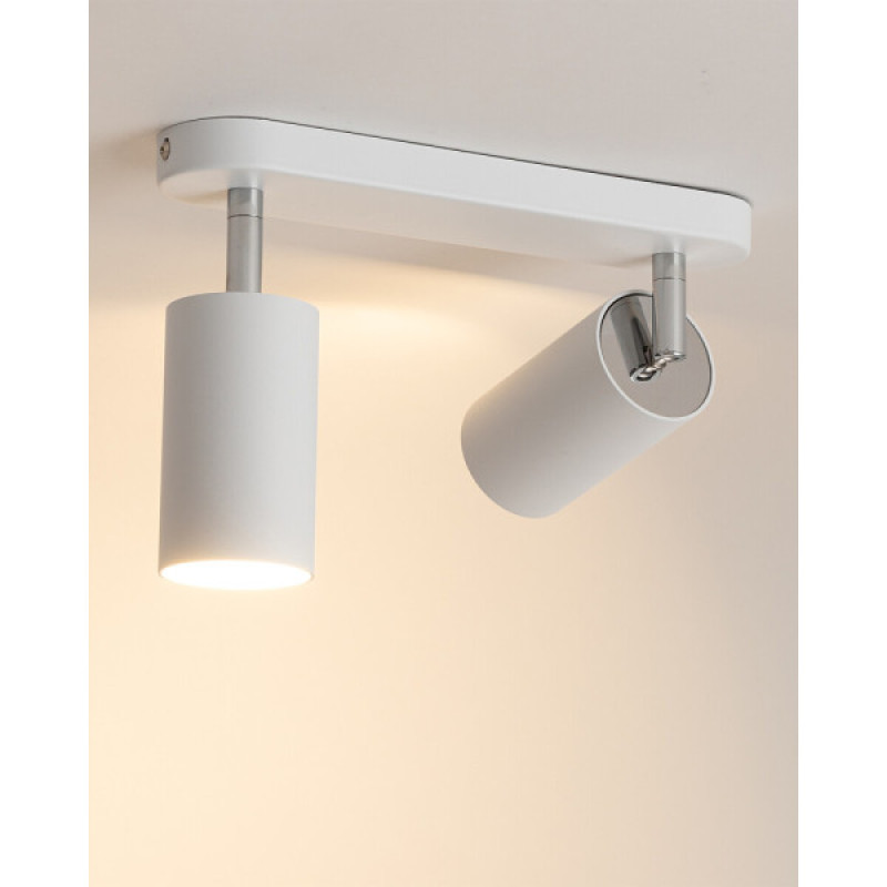 Світильник поворотний, спот Nowodvorski 6015 Eye Spot GU10 2x10W IP20 білий