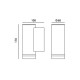 Уличный светильник Italux OWL-2067-1-3K Fondo LED 1x10W 3000K 726Lm IP54 черный