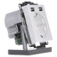 USB розетка Schuko Schneider Electric Merten System M MTN2366-0319 2 USB (полярно белый)
