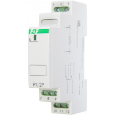 Електромагнітне реле F&F PK-2P-12V 12В AC/DC 2х8 А