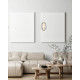 Підвісний світильник, люстра Italux PND-45372-1-WH-CL Rinot LED 1x8W 3000K 500Lm IP20 чорний