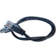 Патч-корд GEAR cat.5e UTP CU 24AWG 0.25м чорный (GPC-UTPCURJ45-0.25B)