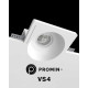 Точечный светильник Promin Lune VS4 GU10/GU5.3 1x10W IP20 Wh
