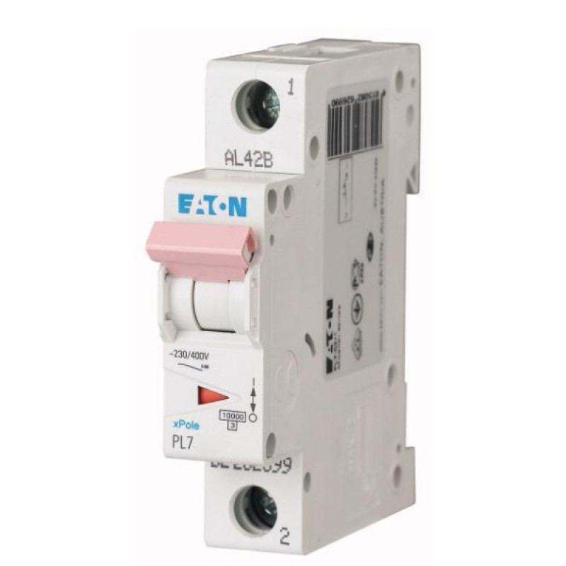 Автоматический выключатель Eaton PL7-D2/1
