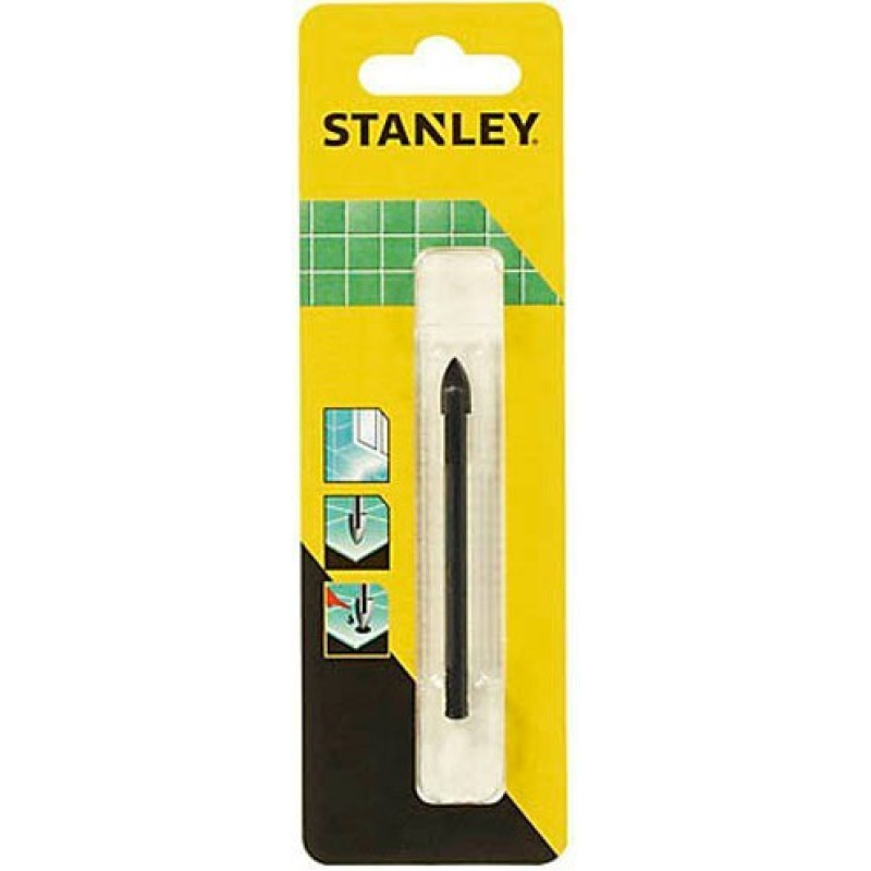 Свердло по плитці та склу Stanley STA53242 8х83мм в блістері