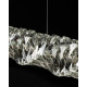 Люстра Azzardo AZ6187 Florence LED 1x36W 4000K 2880Lm IP20 золотая
