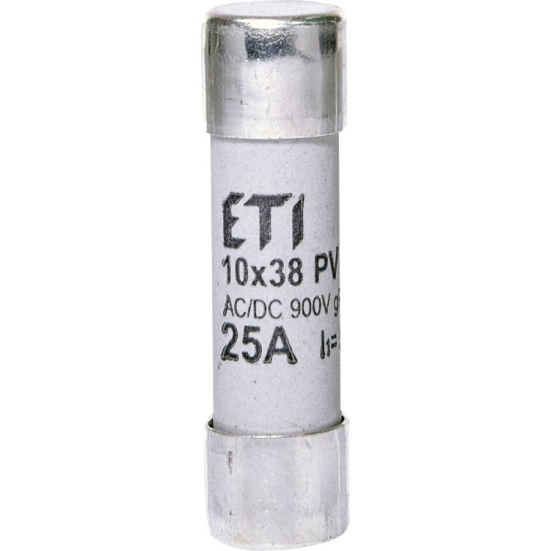 Запобіжник ETI 002625035 CH 10x38 gR-PV 25A 900V (50kA)