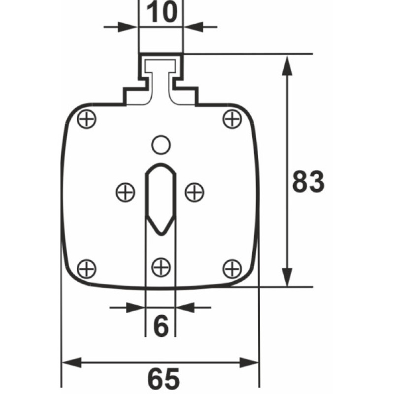Запобіжник ножевий з плавкою вставкою Promfactor NF3.630A 500В 120kA