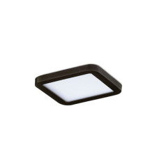 Точковий світильник Azzardo AZ4375 Slim Square LED 1x6W 4000K 300Lm IP44 чорний