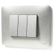 Одноклавишный выключатель Schneider Electric NU310130 (схема 1) 10А 1М (алюминий)