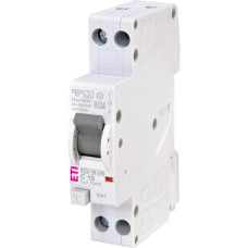 Дифференциальный автомат ETI 002176012 KZS-1M UNI C 10/0,01 тип A (6kA) универсальное подключение