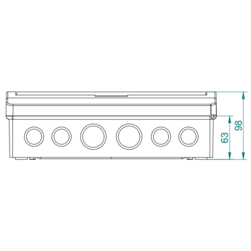 Щит накладной Elegant 1/12 IP40 Elektro-Plast