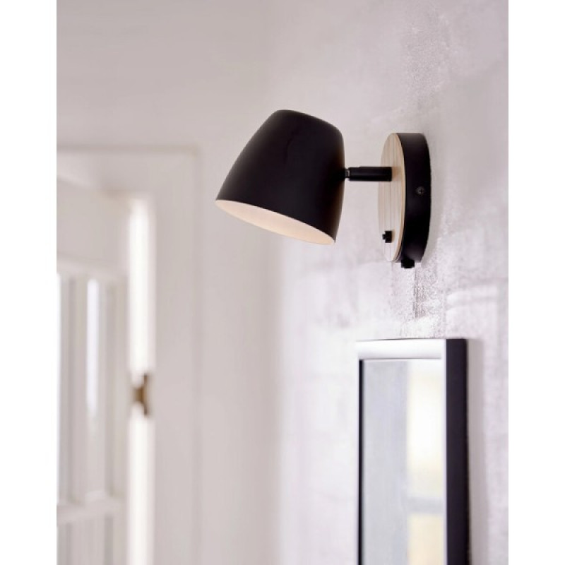 Бра, настенный светильник Nordlux 2112631003 Theo GU10 1x35W IP20 черный