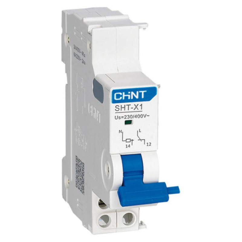Незалежний розчіплювач Chint SHT-X1 AC/DC 24В/48В для NXB(LE)-63 (814988)