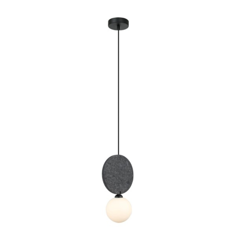 Подвесной светильник, люстра Italux PND-59779-1M-GR Andrea G9 1x25W IP20 графитовый